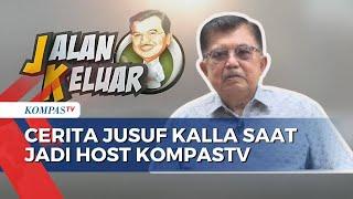 Jusuf Kalla Pernah Jadi Host di KompasTV Sebut Jadi Media yang Obyektif