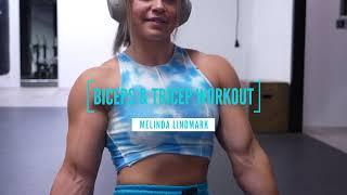 HOW DO I TRAIN ARMS?  Biceps & Triceps Workout  Melinda Lindmark 