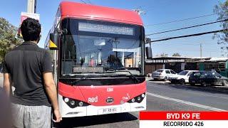 BYD K9 FE  Recorrido 426 Metbus  Roge Transportes_CL