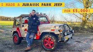 Homemade Jurassic Park Jeep For £5000  Jeep Wrangler YJ Car Review