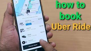 how to order an Uber ride in USA