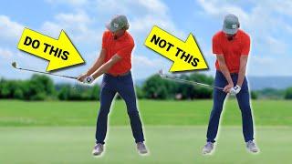 WHEN and how to hinge the golf club correctly