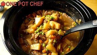 My Favourite Slow Cooker Beef Stew  One Pot Chef