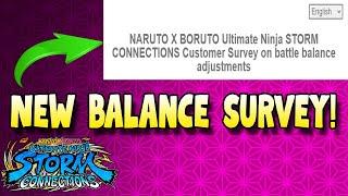 YOU Can Help Bandai & CC2 With The Next BALANCE PATCH - Naruto Storm Connections