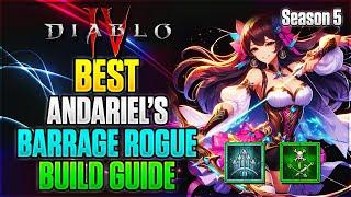 Season 5 Best Andariel’s Barrage Rogue Build Guide  Diablo 4