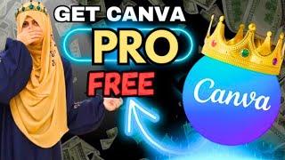 How to Get Canva Pro Free In 2024  Canva Step-by-Step Guide  Canva For BEGINNERS