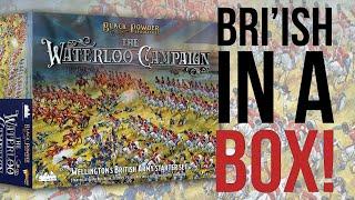 Warlord Games Black Powder Epic Battles Waterloo - British Starter Set unboxing