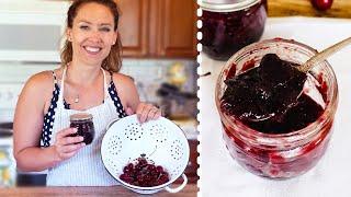 Why YOU Need a Steam Canner  Quick & EASY Homemade Cherry Jam Recipe Low Sugar