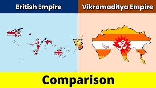 British Empire vs Vikramaditya Empire  Vikramaditya Empire vs British Empire  ComparisonData Duck