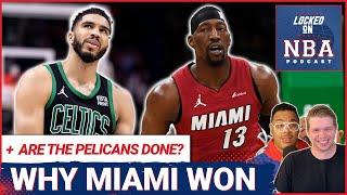 How the Miami Heat beat the Boston Celtics in Game 2 + Did the Thunder Send the Pelicans to Bed?