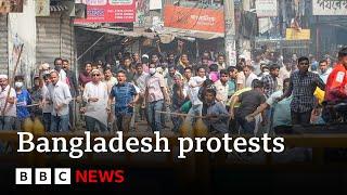 Bangladesh PM blames deadly protests on political opponents  BBC News