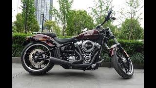 Danmoto Highwayman Exhaust Harley Davidson Softail 2018+ Milwaukee-Eight Installation + Soundclip