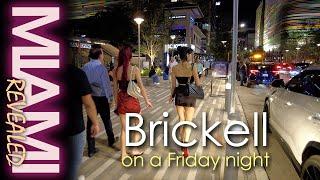 Brickell on a Friday night 4K