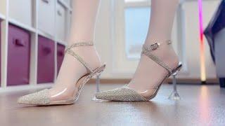 ASMR  High Heels Walking & Pantyhose Sounds