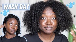 Wash Day using a haircare line that I HELPED CREATE