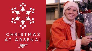 LEAH PLAYS A SONG WITH FRIMMY   Secret Santa with Arsenal Women