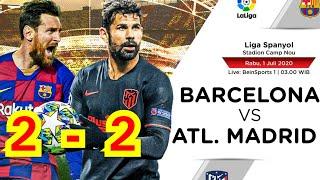 Barcelona VS Atletico Madrid 2-2 goal & highlights 010720