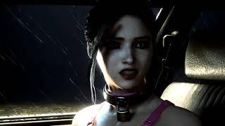 Resident Evil 2 Remake Claire Chastity Escape Run Stickers Re-Upload Biohazard 2 mod  4K