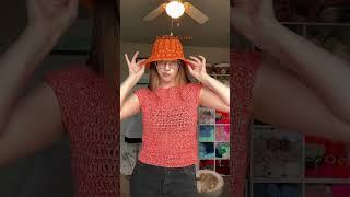 Full video on my channel  #crochet #fashion #orange #diy