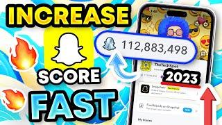 Increase Snapchat Score FAST 2023 112000000+ SNAP SCORE iPhone iOS  Android - EASY 100% WORKS