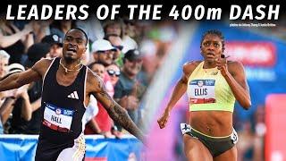 Quincy Hall & Kendall Ellis Lead the 400m  Quincy Wilson Makes 4x4 Team  400m at US Olympic Trials