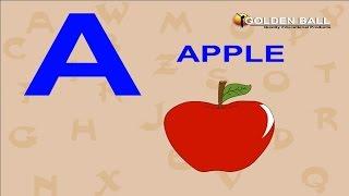 A For Apple B For Ball C For Cat D For Dog  Preschool Learning Videos  ABCD Song For Children