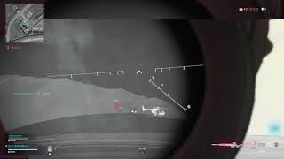 COD Warzone Sniper Helicopter Kill