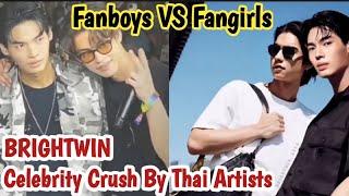 BrightWin Become Celebrity Crush By Thai Artists