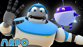 Tick Tock Totbot  ARPO  Educational Kids Videos  Moonbug Kids