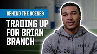 Behind the Scenes Lions Draft Brian Branch