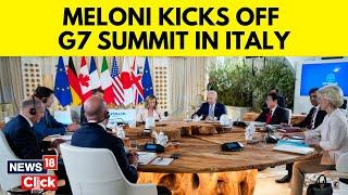 G7 Summit 2024 G7 Leaders To Kick Off Summit In Italy’s Southern Puglia  Giorgia Meloni  G18V