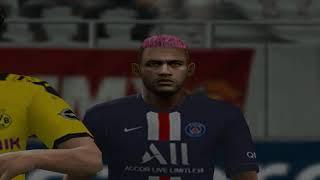 PES 2020 PS2 PSG 2-0 Borussia Dortmund - Champions League