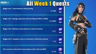 Complete Week 1 Weekly Quests Guide - Fortnite Chapter 4 Season 3