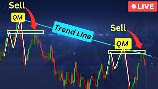 Taking my Daily profit + QM pattern - Binary Options