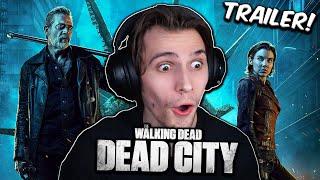 The Walking Dead Dead City - Official Trailer REACTION Negan & Maggie Spin-off