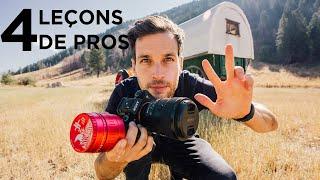 4 Leçons de Photographes PRO À SAVOIR