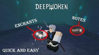 Extremely fast way to get notes and enchants - Deepwoken