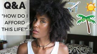 Q&A How do you afford this life?? Digital Nomad  Olivia Rose