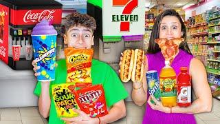 Eating 7-11 Food ONLY for a Day 