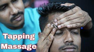 Indian Barber Basic ASMR Head Massage For Mind Relaxation  Neck Cracking Head Massage ASMR