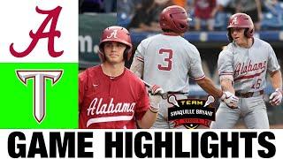 Alabama vs Troy Highlights  NCAA Baseball Highlights  2024 College Baseball