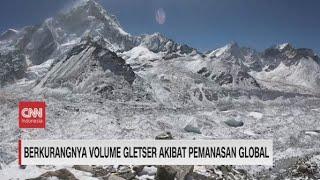 Berkurangnya Volume Gletser Akibat Pemanasan Global