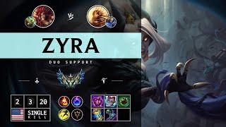 Zyra Support vs Leona - NA Challenger Patch 14.13