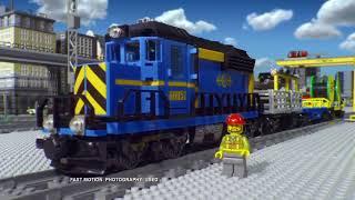 LEGO 60051 High-speed Passenger Train - LEGO 60052 Cargo Train - LEGO City