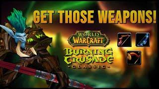 WoW Classic The Burning Crusade -  Hunter Weapon Upgrade Guide