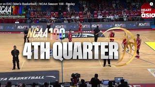 NCAA Basketball Letran vs EAC Fourth Quarter  NCAA Season 100