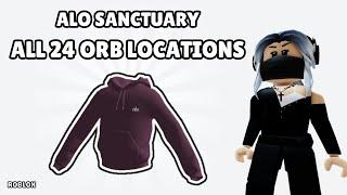 All 24 Orb Locations in Alo Sanctuary  How To Get The Alo Accolade Hoodie Wild Berry  Roblox