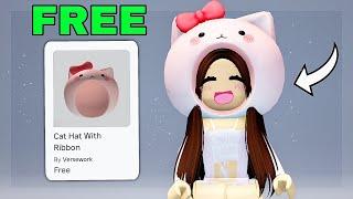 CUTE FREE ITEM ON ROBLOX NOW