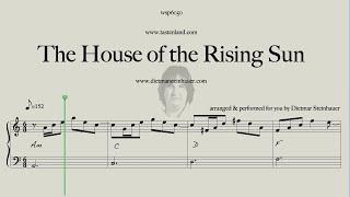 House of the rising Sun  -  Easy Piano