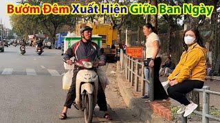 Quá Bất Ngờ Gặp Bướm Đêm Xuất Giữa Ban Ngày Trên Đường Phố Hà Nội